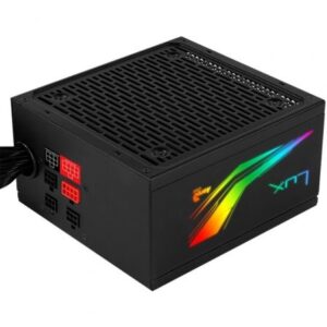 Fuente de alimentación aerocool lux rgb 550m/ 550w/ ventilador 12cm/ 80 plus bronze