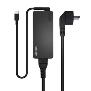 Cargador de portátil aisens asch-1pd65d-bk/ 1xusb tipo-c/ 65w