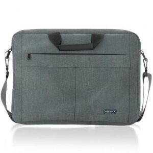 Maletín aisens asbg-bc025-gr para portátiles hasta 15.6"/ gris