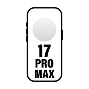 Smartphone apple iphone 17 pro max 2tb/ 6.9"/ 5g/ plata