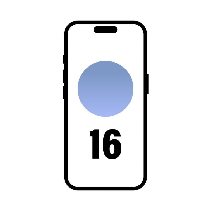 Smartphone apple iphone 16 128gb/ 6.1"/ 5g/ azul ultramar - Imagen 2