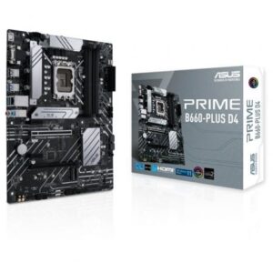Placa base asus prime b660-plus d4 socket 1700/ ddr4/ pcie 4.0
