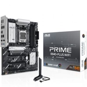 Placa base asus prime b840-plus wifi socket am5/ ddr5/ pcie 4.0
