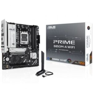Placa base asus prime b850m-a wifi socket am5/ ddr5/ pcie 5.0/ micro atx