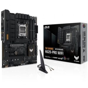 Placa base asus tuf gaming a620-pro wifi socket am5/ ddr5/ pcie 4.0