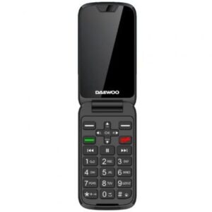 Teléfono móvil daewoo dw8005 para personas mayores/ 4g/ negro
