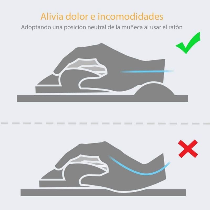 Alfombrilla ergonómica fellowes 9172801/ 20 x 196 x 230mm/ azul - Imagen 9