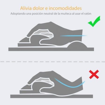 Alfombrilla ergonómica fellowes 9172801/ 20 x 196 x 230mm/ azul - Imagen 4