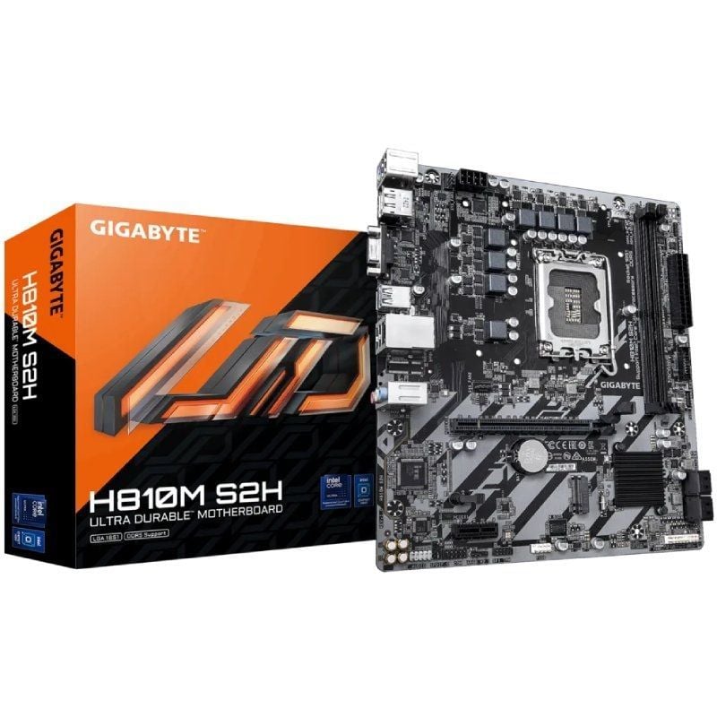 Placa base gigabyte h810m s2h socket 1851/ ddr5/ pcie 4.0/ micro atx - Imagen 5