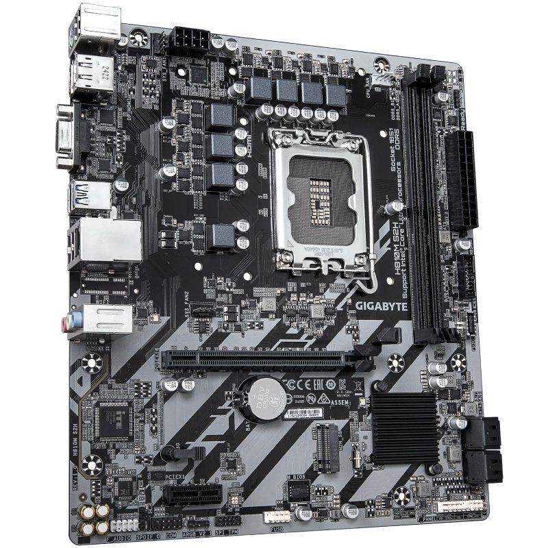 Placa base gigabyte h810m s2h socket 1851/ ddr5/ pcie 4.0/ micro atx - Imagen 7