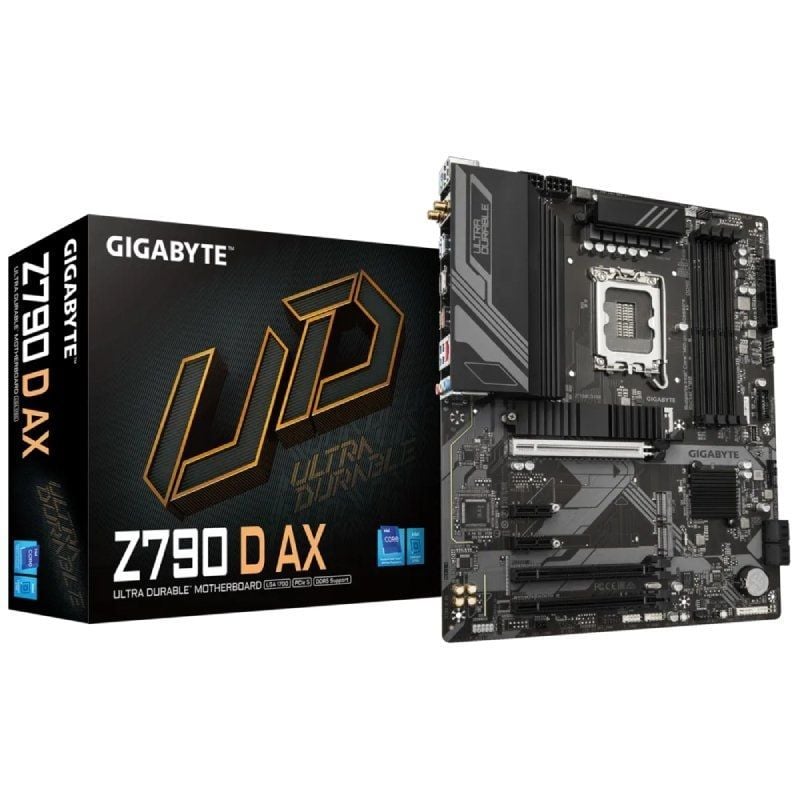 Placa base gigabyte z790 d ax socket 1700/ ddr5/ pcie 4.0 - Imagen 6