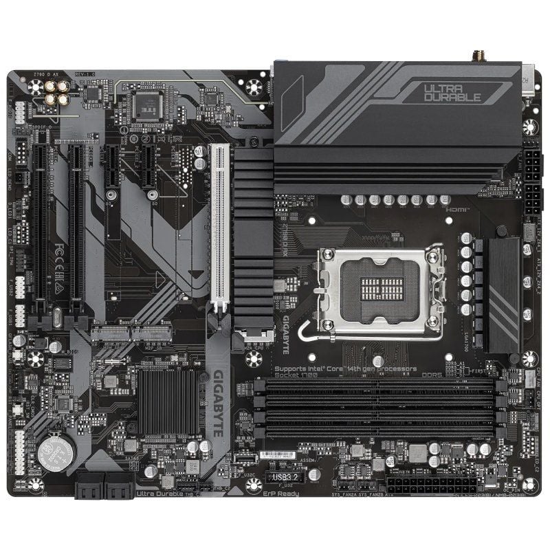 Placa base gigabyte z790 d ax socket 1700/ ddr5/ pcie 4.0 - Imagen 9
