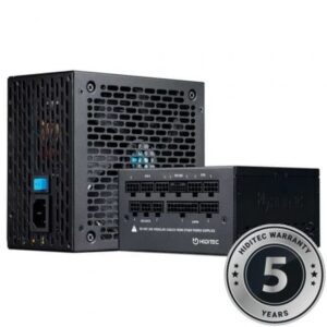 Fuente de alimentación hiditec gdx750 v3/ 750w/ ventilador 14cm/ atx 3.1/ pcie 5.1/ 80 plus gold