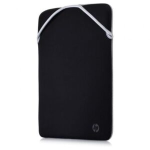 Funda hp 2f2j1aa reversible para portátiles hasta 14.1"/ negro y plata