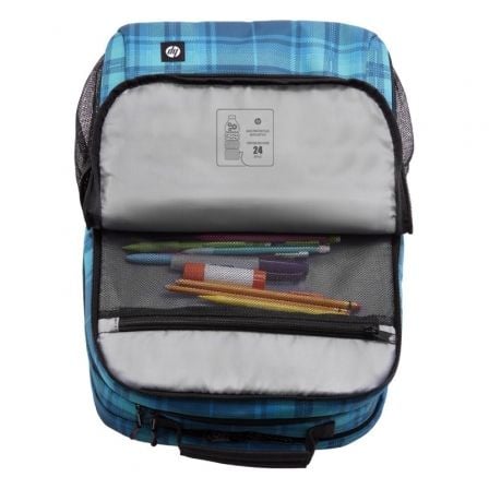 Mochila hp campus xl 7j594aa para portátiles hasta 16"/ azul - Imagen 2