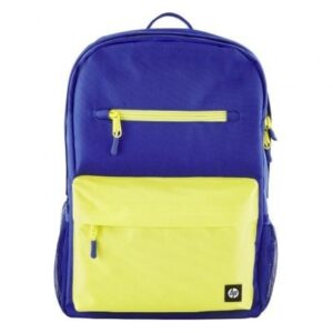 Mochila hp campus 7j596aa para portátiles hasta 15.6"/ azul y lima